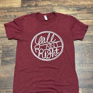Bella Canvas Maroon Graphic Tee